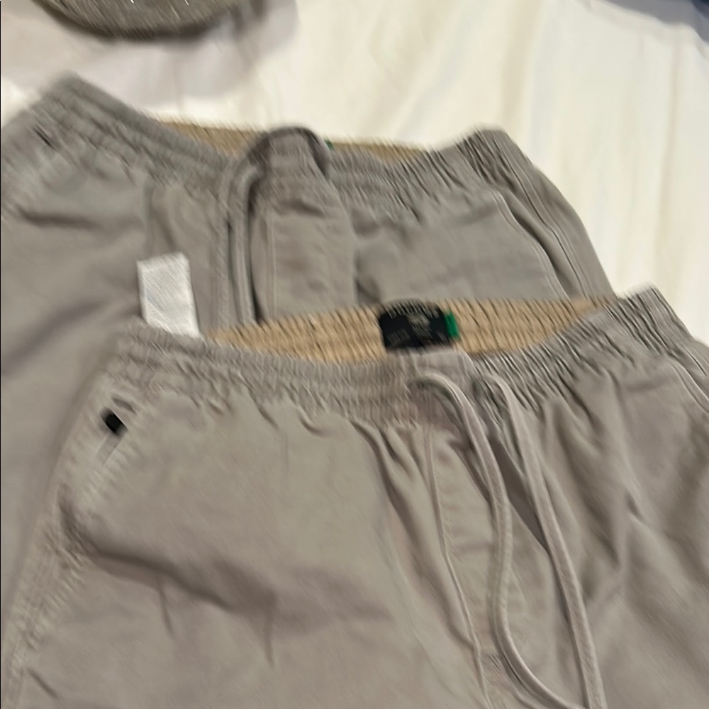 Men's Gray Casual Pants